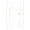 White Caruso, variant on Transolid Twk363696-H Titan 96" High X 36" Wide X 36" Deep Matte Honed Shower Wall Kit -