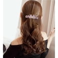 thumbnail image 6 of 4 Pack Luxury Glitter Sparkly Jeweled Gems Korean Decorative Crystal Rhinestone Flower Strong Metal French Barrettes Snap Alligator Hair Clips Headpieces Accessories for Women Girls, 6 of 7