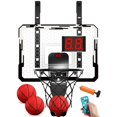 thumbnail image 1 of Canasta de baloncesto interior QDRAGON para niños con 7 luces LED, 1 of 9