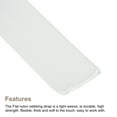 thumbnail image 3 of Uxcell Flat Nylon Webbing Strap 1 Inch 10 Yards White for Backpack, Luggage-rack, 3 of 6