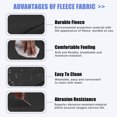 thumbnail image 3 of Unique Bargains 1Pcs Car Center Console Armrest Cover for Ford for Ranger 2019-2023 Arm Rest Cover Elbow Cushion Pad Black, 3 of 7