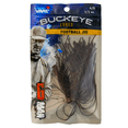 thumbnail image 6 of Buckeye Lures 1/2 oz brown, G-Man football jig, 6 of 7