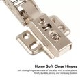 TUMALL Kitchen Hinges Angle 45 Degree Beveled Door Hinges 125