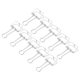 thumbnail image 1 of Clips De Carpeta, Elasticidad 51 Mm 30 Piezas Clips De Cola Hueca De Regalo Sujeción Fuerte Mini Clips De Carpeta Material De Metal Para Oficina ANGGREK  Otros, 1 of 8