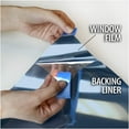 thumbnail image 4 of BDF 1SBL Static Cling Non-Adhesive Heat Rejection and Daytime Privacy Silver & Blue Window Film 35.4in X 98ft, 4 of 6