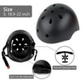 thumbnail image 2 of Tripumer Kids Bike Helmet Toddler Ages 3-8 Years Old Boys Girls Children Adjustable Bicycle Helmet Black, 2 of 5