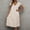 Beige, variant on Women's Ice Silk V Neck Nightgown Short Sleeve Cooling Sleep Dress Lightweight Breathable Summer Lounge Nightshirt Elegant Soft Casual Homewear Sleepwear for Women