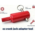 thumbnail image 3 of EZ-Crank Trailer Jack Drill Adapter Tool for 1′ Handle Studs, 10x Faster Trailers Crank Handle for Construction, Dump, Semi-Truck, Flatbed, and Livestock Trailers A+B, 3 of 6