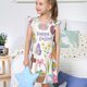 thumbnail image 4 of Fotbe Happy Easter1 Vestido de Dormir para Niñas de 3 a 10 Años, Mangas Cortas, Estilo Princesa, Pijama Camisón con Mangas Voladas-XX-Large, 4 of 6