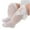 White, variant on Odeerbi Sheer Socks for Infant Boys Girls Breathable Bow Socks Children Long Tube Socks Baby Stripe Mesh Bowknot Socks