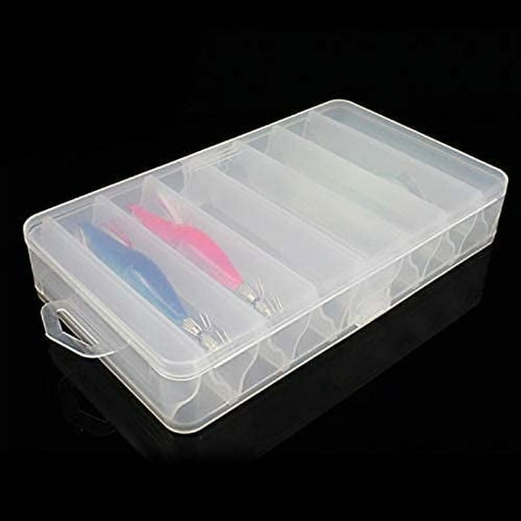 Fishing Lure Box Tackle Storage Trays - Double Side 14 Compartments, Waterproof Accessory Box Fishing Lure Bait Hooks Storage Organizer Case$$Sport & Recreation Other