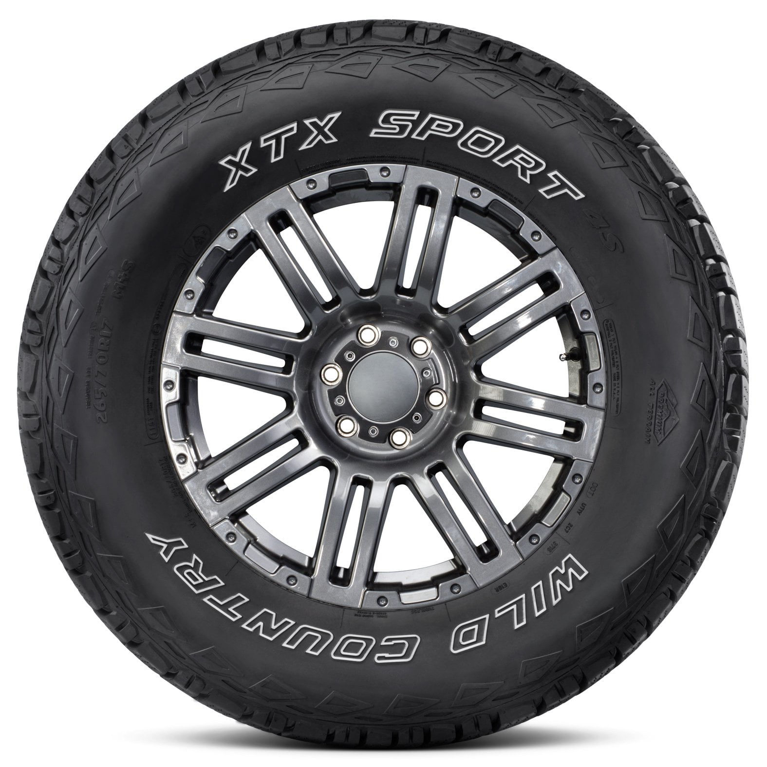 All Season Radial Tire 275/55R 20 117T Multi-Mile Wild Country XTX Sport 4S SUV 