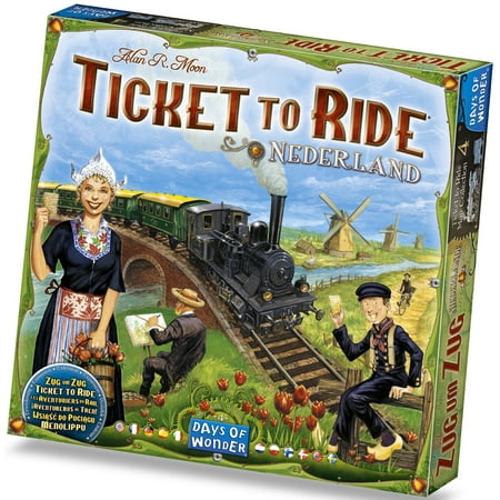 Ticket to Ride: Nederland Expansion (Best Ticket To Ride Expansion)