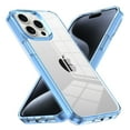thumbnail image 2 of for iPhone 12 Pro Max Crystal Clear Case [Anti-Yellowing] Anti-Scratch Transparent Hard Back and Flexible Edge [Military Grade Drop Protection] Shockproof Phone Cover for iPhone 12 Pro Max, Blue, 2 of 8