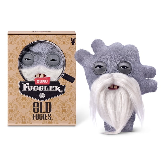 Fuggler Old Fogies 9 inch (Captain Cardiac), Funny Ugly Monster Stuffed Animal Toy by ZURU