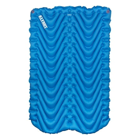 UPC: 0846647005776 | Klymit Side-by-Side Double V Sleeping Pad  74  Length x 47  Width  Blue