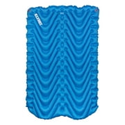 Klymit Side-by-Side Double V Sleeping Pad, 74" Length x 47" Width, Blue