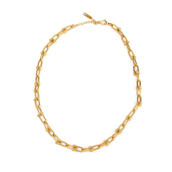 Hope Interlock Chain Necklace