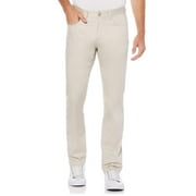 Perry Ellis Men's Slim Fit Solid Sateen 5 Pocket Pant