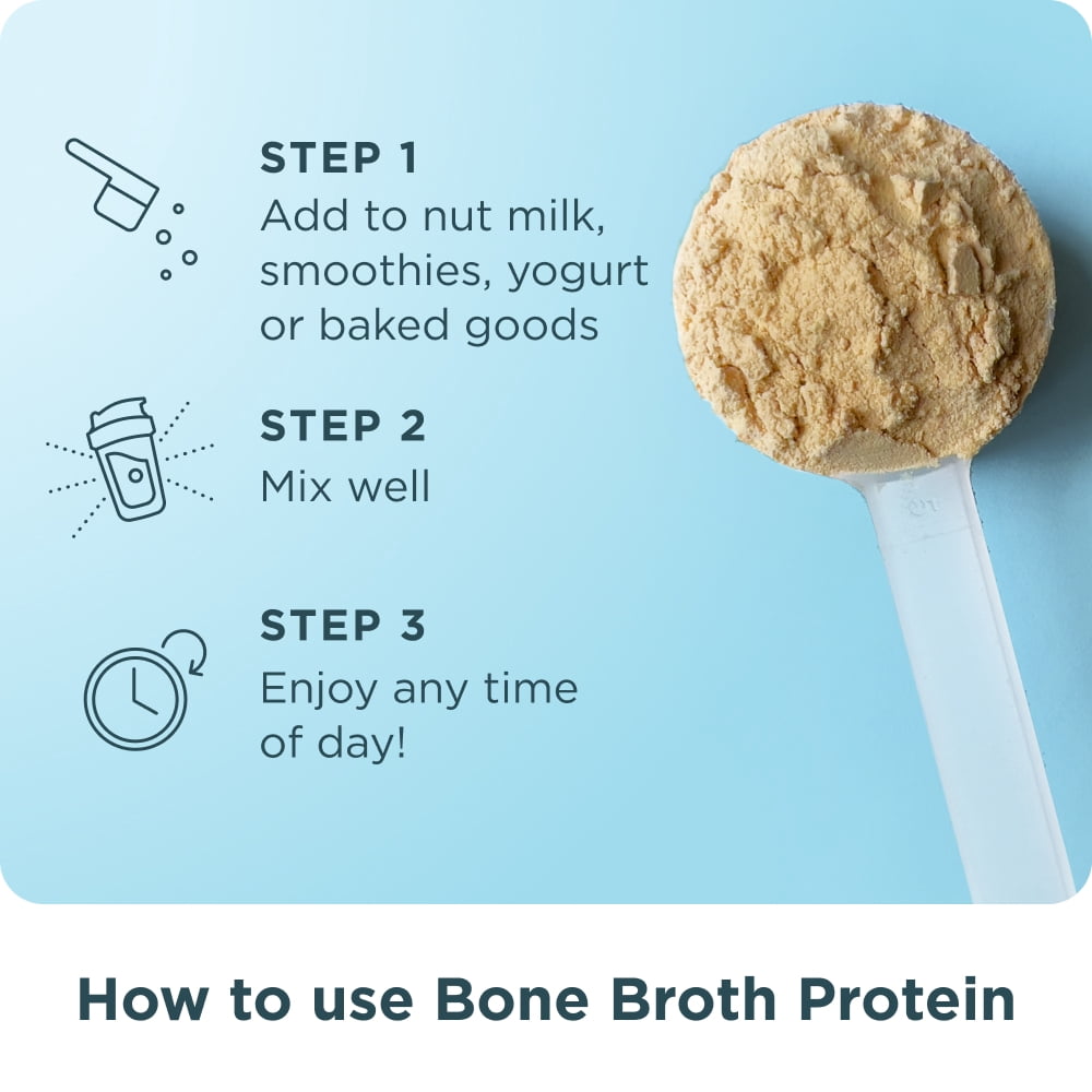 Ancient Nutrition Grass Fed, Bone Broth Protein Powder, 20g Protein, Hydrolyzed Collagen Peptides, Keto & Paleo Friendly, Supports Joint, Gut Health, Vanilla, 15 Servings