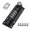 Matte Black, variant on Household Password Zinc Alloy Anti Door Buckle Combination Bolt and garden Outdoor - Matte Black