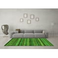 thumbnail image 3 of Ahgly Company Indoor Rectangle Abstract Green Modern Area Rugs, 2' x 3', 3 of 4