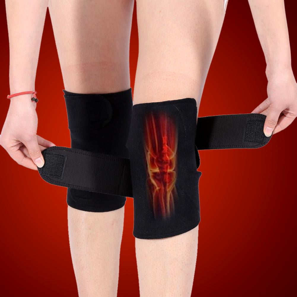 EECOO Knee Elbow Wrist Protect Self-heating Magnetic Therapy Belt Arthritis Brace Support Strap,Self-heating Knee Brace P