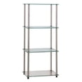 thumbnail image 1 of Convenience Concepts Designs2Go Tour Classique en Verre à 4 Niveaux, Verre, 1 of 5