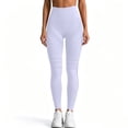 thumbnail image 7 of felwors Women Compression 3D Leggings Anti Cellulite Butt Lifting Tummy Control with Resistance Bands Gym Yoga Leggings Light Purple for Size XXXXXL, 7 of 7