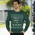 thumbnail image 3 of Funny Christmas Sweatshirt, Funny Christmas Sweatshirt, Most Likely To Be On Mute Xmas Sweater, 3 of 5