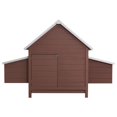 thumbnail image 3 of vidaXL Poulailler Brun 157x97x110 cm Bois, 3 of 4