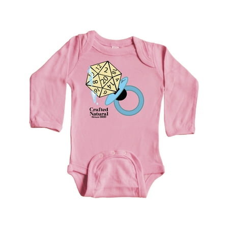 

Inktastic Natural 20 Baby (Since 2020) Gift Baby Boy or Baby Girl Long Sleeve Bodysuit