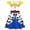 A03602-Blue, variant on Benylion Jessie Toy Story Girls Summer Dress Child Buzz Lightyear Cosplay Party Outfit Ruffle Sleeve Print Dresses for Kids Princess Costume for 7-8Years