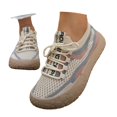 thumbnail image 3 of Breathable Lace Up Platform Casual Walking Shoes Comfortable Lightweight Sneakers for Everyday Wear Women's, 3 of 8