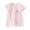 Pink, variant on Bovxnpu Newborn Bodysuits Cotton Short Sleeve Crewneck Button Romper Infant Outfits