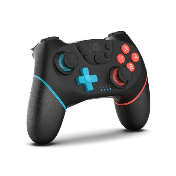 Controller Gamepad Programmable with LED Indicator Lights Left Blue Right Green - Walmart.com
