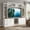 White, variant on Farmhouse 4-in-1 Entertainment Center Wall Unit for TVs up to 70" with Bookshelf, TV Stand with Drawers and Adjustable Shelves for Living Room