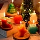 thumbnail image 4 of Juego de moldes navideños para hornear | Molde grande de silicona antiadherente multiforma para mini pasteles, chocolates, gelatina, jabón y velas | Apto para horno, congelador y microondas | Molde, 4 of 6