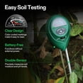 thumbnail image 6 of VIVOSUN Digital pH Meter, 3-in-1 TDS/EC/Temperature Meter, 3-in-1 Soil Moisture/pH/Light Tester Combo for Home, Garden and Hydroponics, 6 of 7