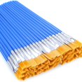 thumbnail image 1 of 50 piezas de pinceles de retoque plats petits pinceaux para la clase artesanal pinceaux de peinture pour peinture acrylique aquarelle toile visage peinture 50pcs, 1 of 1