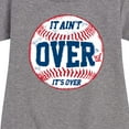 thumbnail image 3 of Instant Message - It Ain't Over Baseball - Girls Ss Fleece Dress, 3 of 6
