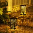 thumbnail image 4 of Farol de jardín, luz colgante de hierro, luz de camino profesional Retro, luz para exteriores, 4 of 7
