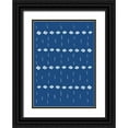 thumbnail image 1 of Lee, Judson 18x24 Black Ornate Wood Framed with Double Matting Museum Art Print Titled - Textile Diamonds II, 1 of 4