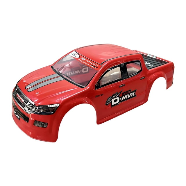 Carcasas de carrocería para coches RC 1:10 Profesional Alto rendimiento Fácil de instalar Resistente Rojo