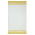 thumbnail image 3 of Swan Comfort Peshtemal Turkish Bamboo Towel Beach Pool Cover Up Picnic Bath Spa Sauna - ( Yellow ), 3 of 6