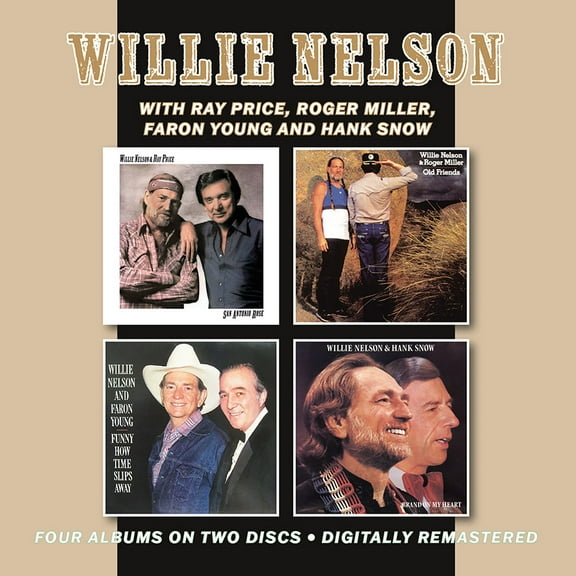 Willie Nelson - San Antonio Rose / Old Friends / Funny How Time Slips Away / Brand On My Heart - Music & Performance - CD