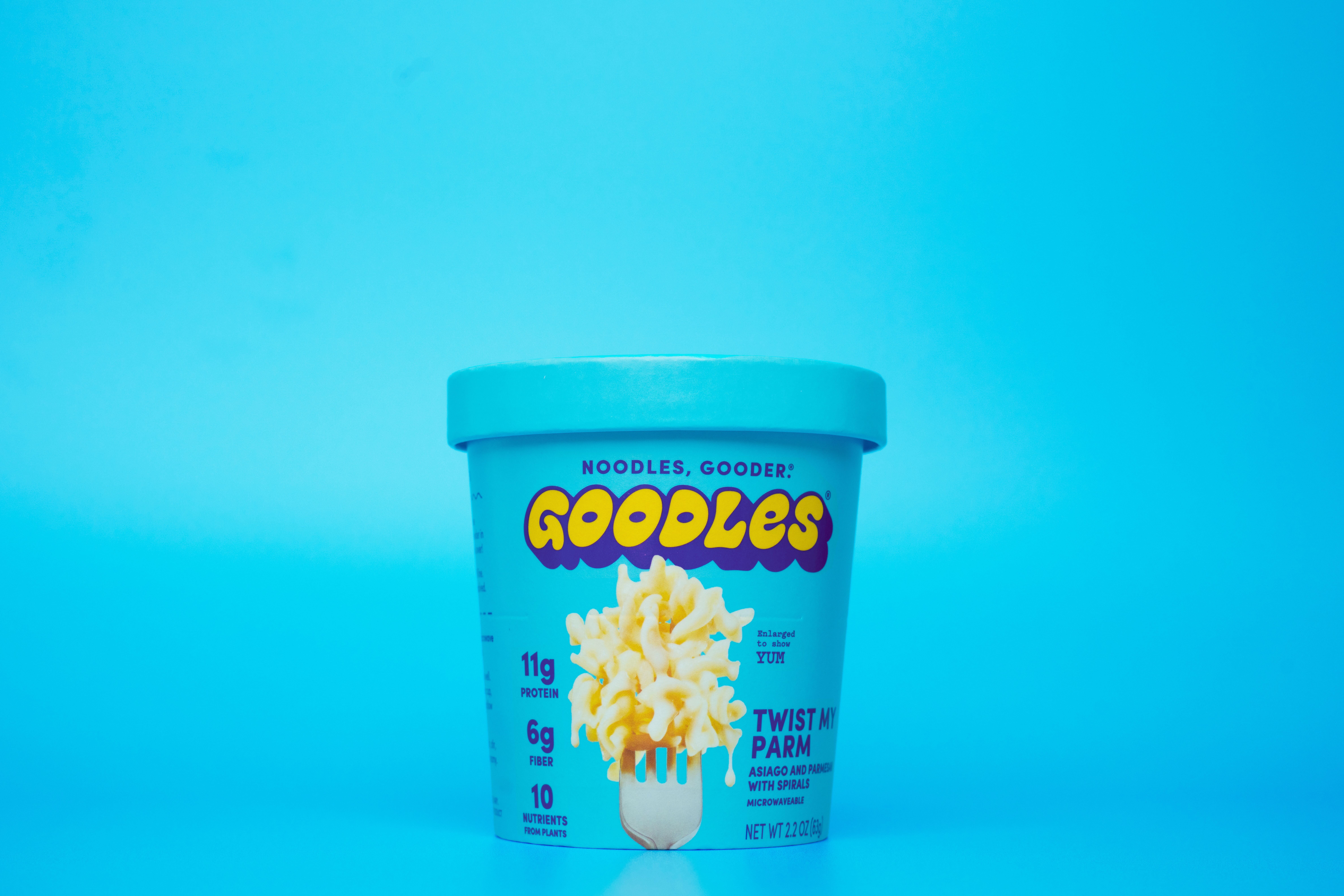 Goodles Mac & Cheese Twist My Parm Microwaveable Cup; Shelf Stable-2.2oz