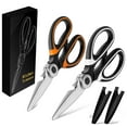 thumbnail image 1 of 2PCS Kitchen Scissors All Purpose Heavy Duty, Kitchen Utensils Set, Stainless Steel Cooking Utensils Gadgets, Kitchen Scissors Set For Kitchen Small Tools Clearance, 1 of 6