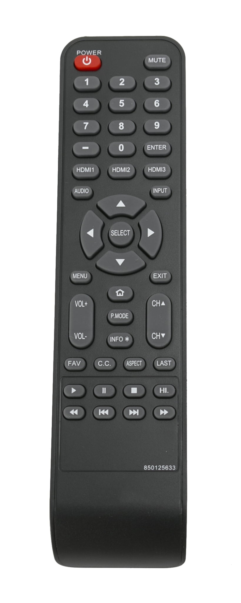 New 850125633 remote control fits for HITACHI Smart TV LE43A509