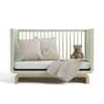 thumbnail image 5 of Storkcraft Santorini 5-in-1 Convertible Baby Crib, Sage with Driftwood, 5 of 17